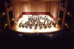 Orchestra concert at the University of Denver's Lamont School of Music