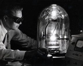 Old-school laboratory