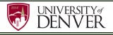 University of Denver Home Page