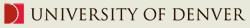 University of Denver