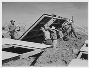 Constuction of Barracks