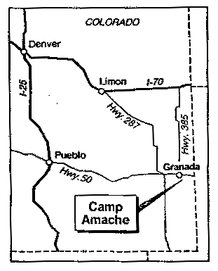 Amache Map