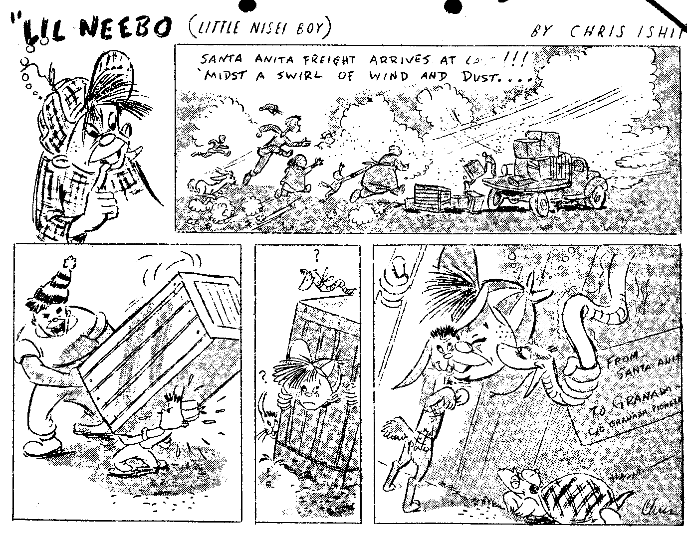 Arrival of 'Lil Neebo