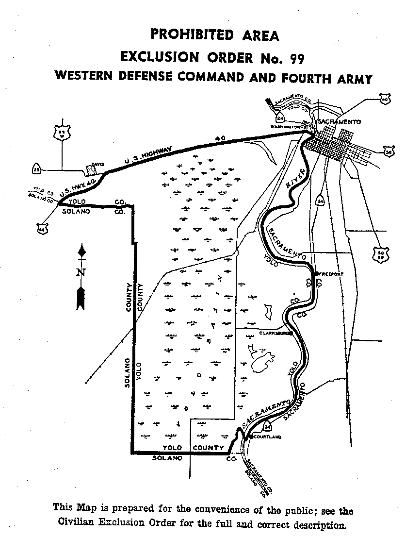 Civilian Exclusion Order No. 99 page 3