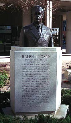 Bust of Ralph L. Carr
