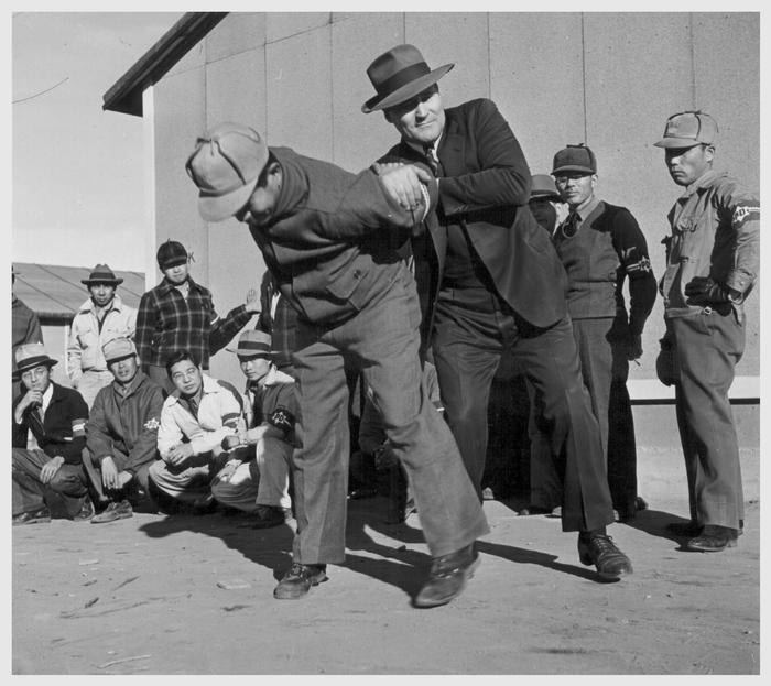 Practicing Police Moves