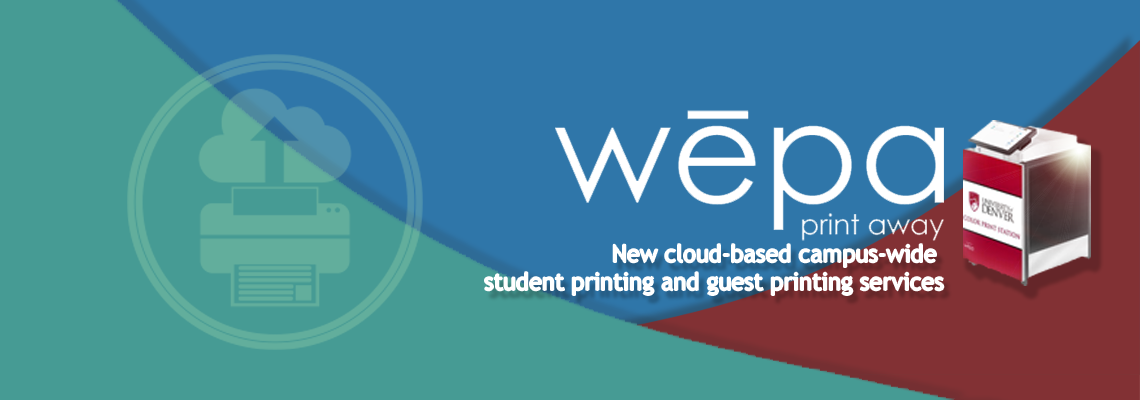 Wepa cloud-based printer management