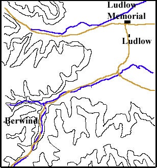 Poststrike Ludlow Vicinity Map