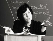 Mike Bloom at podium