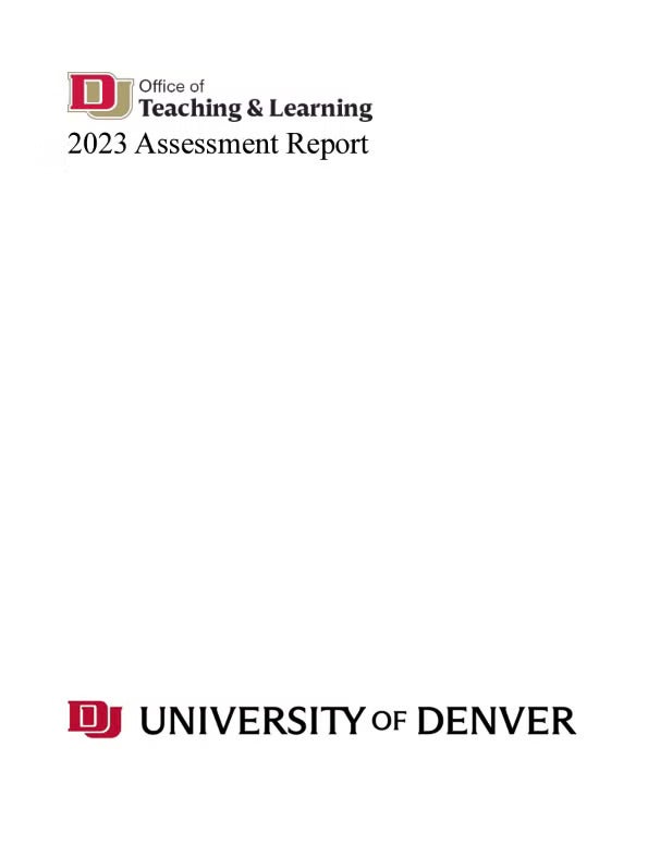 report cover