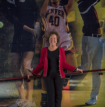 Peg Bradley-Doppes, vice chancellor for athletics and recreation at DU.