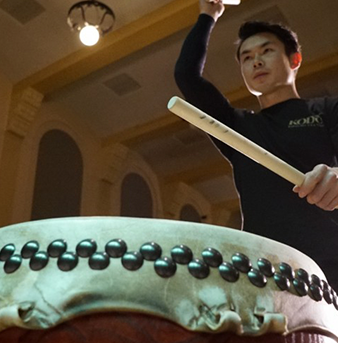 Drummers Teach Students