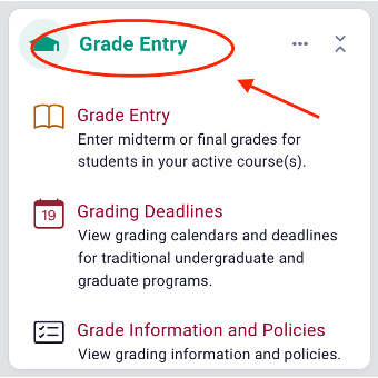 My DU Grade Entry