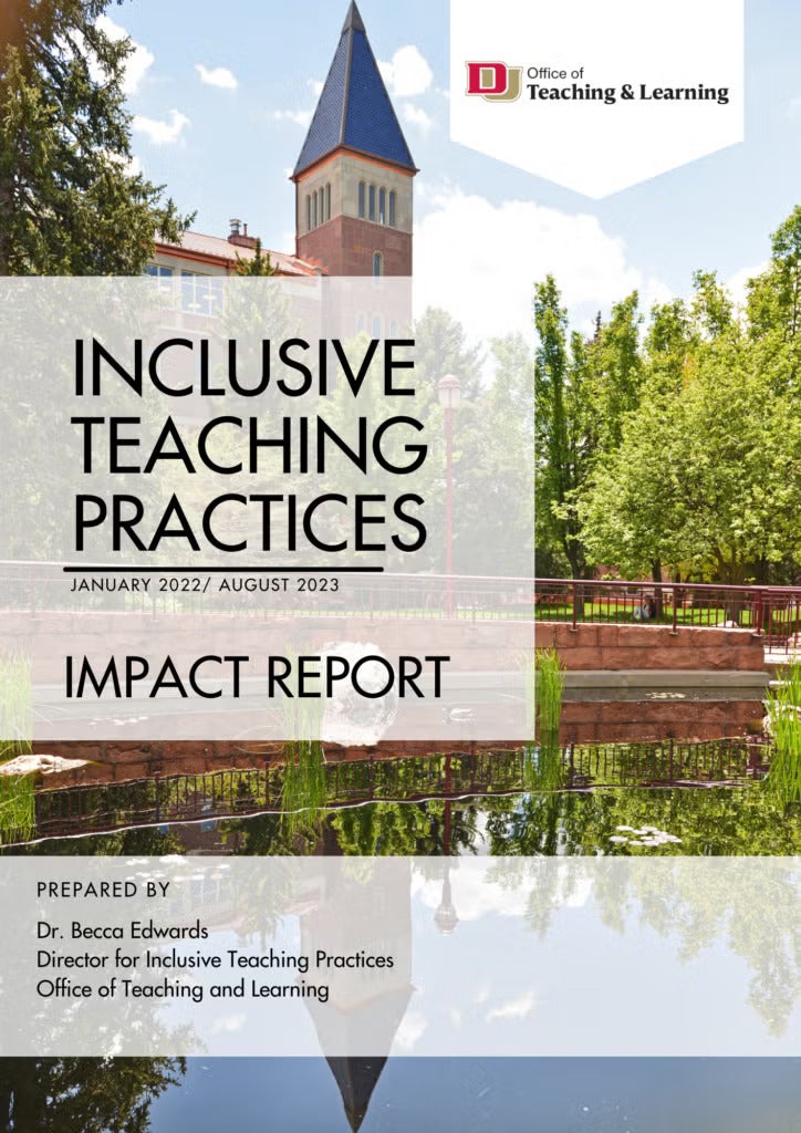report cover