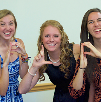 Students develop leadership skills in the DU Pioneer Leadership Program.