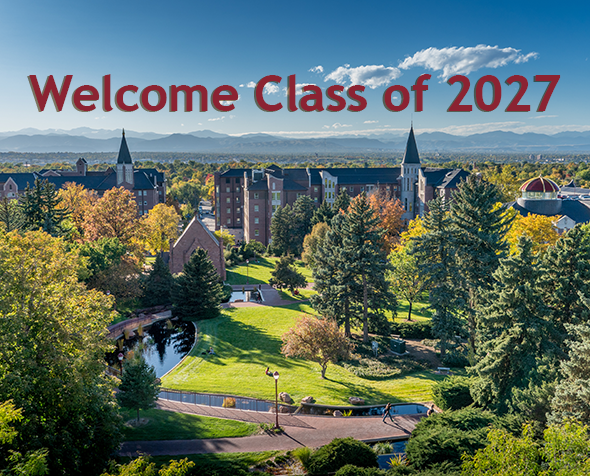 Welcome Class of 2027
