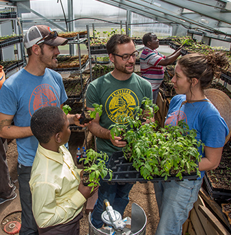 University of Denver students lead sustainable efforts in the community.