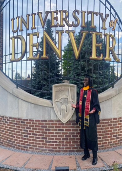 Albert Sasu Graduation photo