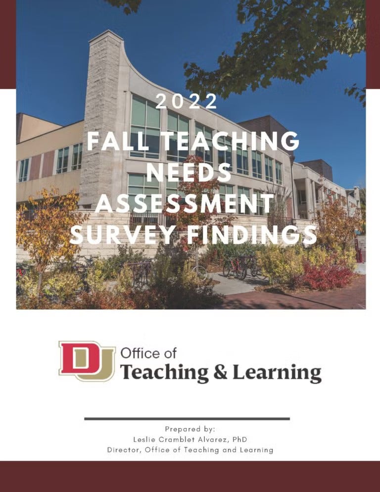 report cover