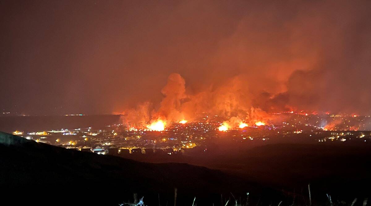 Boulder wildfires image sourced from Reuters