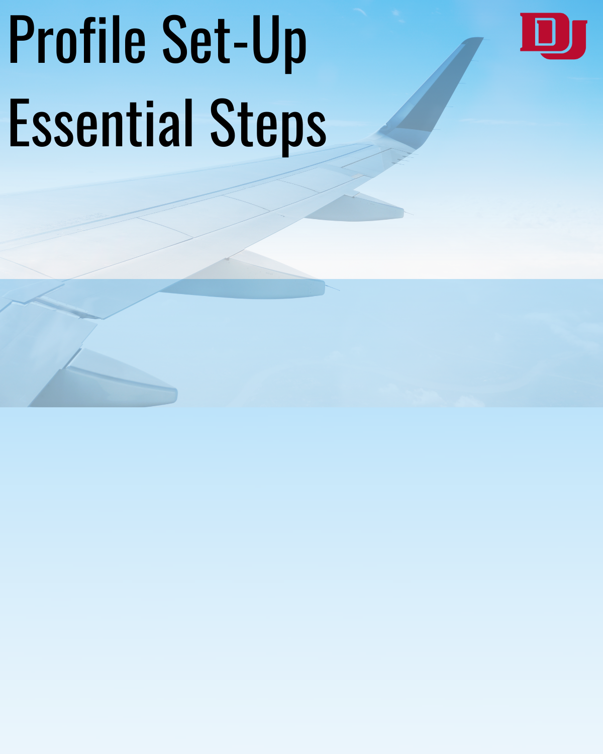 Profile Essential Steps