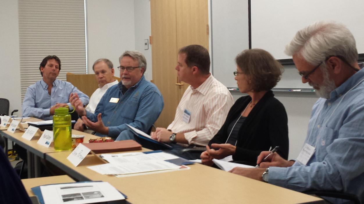 CCLI workshop guests conversing