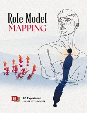 role model mapping cover, with a person looking into afar
