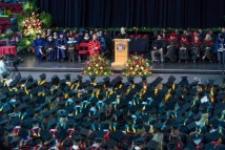 Graduate commencement ceremony