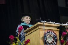 Madeleine Albright at Commencement