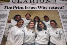 The DU Clarion returned to print after a years-long hiatus