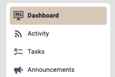 My DU dashboard