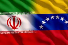 Venezuela and Iran flag