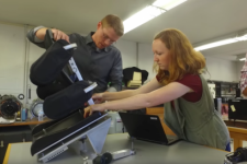 Working on Dragon Boat