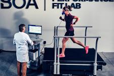 Runner at BOA on treadmill