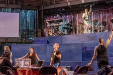 Reunion musical rehearsal