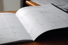 calendar planner book
