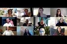 marcomm team on a zoom call