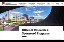 ORSP website screenshot