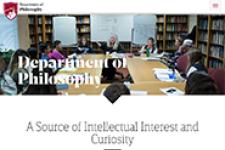 philosophy website screenshot
