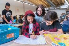 Students at the Denver Green School