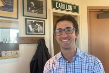 DU carillonist Joey Brink