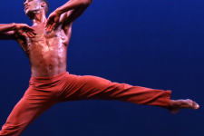 A dancer performs with the Martha Graham Dance Company.