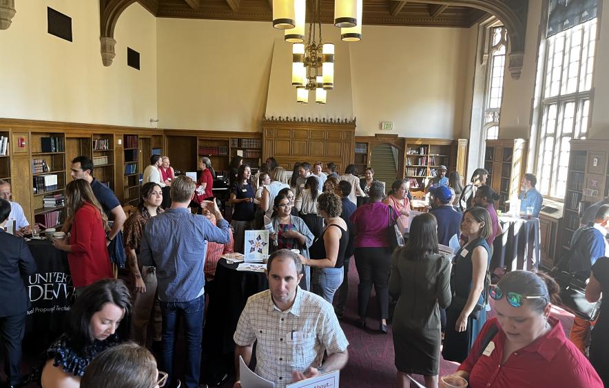 New Faculty Orientation attendees