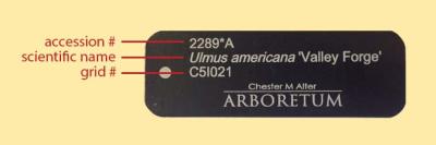 Reading Accession Label