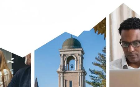 various images of adults pursuing education