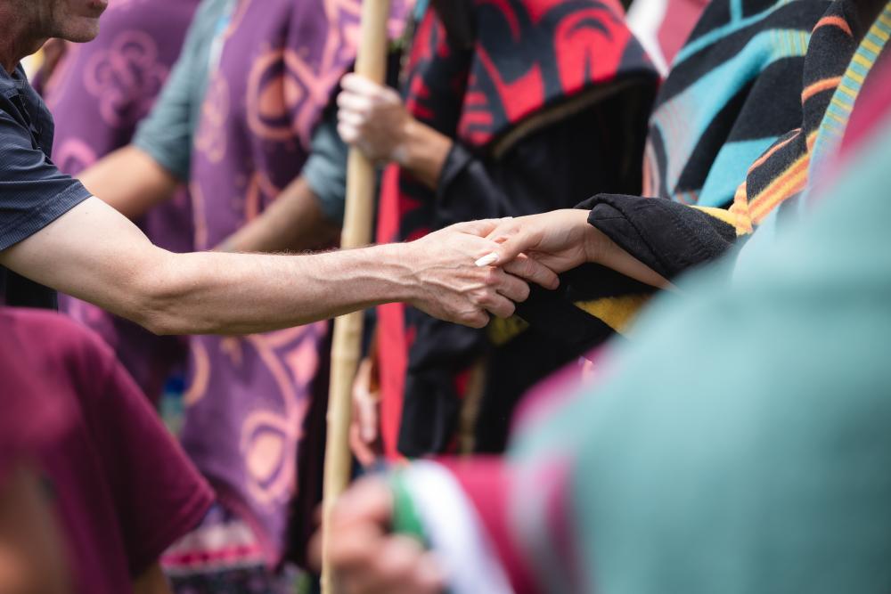 Blanket Wrapping Ceremony University of Denver
