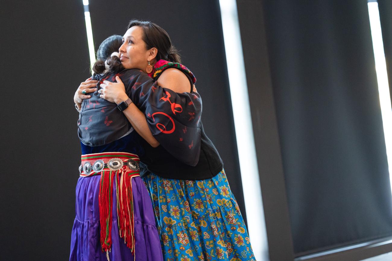 Blanket Wrapping Ceremony University of Denver