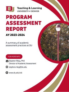 assessment report cover