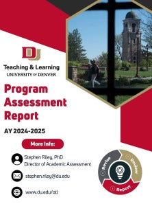 Office of Teaching and Learning Program Assessment Report 2024-2025 by Stephen Riley