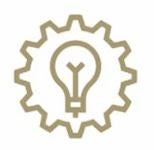 lightbulb gear icon